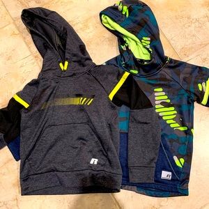Set of 2 RUSSELL boys size Small (6-7) sweatshirts. Excellent condition.